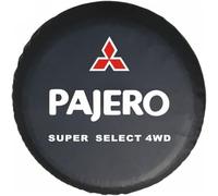 JTMLGDPA Copertura Ruota di Scorta Auto per Mitsubishi Pajero Sport 2019-2023,Elastico Copriruota Scorta Antipolvere Impermeabili Copriruota Decorazioni Esterne Accessori,C-15in