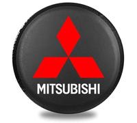 JTMLGDPA Copertura Ruota di Scorta Auto per Mitsubishi Pajero Sport 2019-2023,Elastico Copriruota Scorta Antipolvere Impermeabili Copriruota Decorazioni Esterne Accessori,B-14in