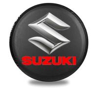 JTMLGDPA Copertura Ruota di Scorta Auto per Suzuki Grand Vitara(4door) 2005-2015,Elastico Copriruota Scorta Antipolvere Impermeabili Copriruota Decorazioni Esterne Accessori,D-16in