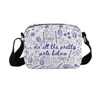 JTOUK Beauty Skincare Crossbody Bag Iniettore Estetico Regalo Salone di bellezza Regalo Infermiera Estetica Merch, Ragazze Lotox Hkb Eu, 24cm*18cm*8cm