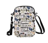 JTOUK Borsa a tracolla 911 Dispatcher Gift 911 Operator Gift Dispatcher Regalo di ringraziamento, Diventa un dispatcher Cr Eu, 5.91 Inches ×8.27 Inches