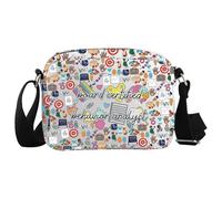 JTOUK Borsa a tracolla certificata per analista del comportamento BCBA, regalo per analisi del comportamento, regalo speciale per insegnanti, Bcba Hkb Eu, 8.27 Inches × 5.91 Inches × 0.79 Inches