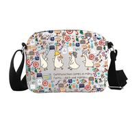 JTOUK Borsa a tracolla con scritta "Communication Comes in Many Forms" (lingua italiana non garantita), regalo per patologo, citazione SLP, Comunicazione Hkb Eu, 8.27 Inches × 5.91 Inches × 0.79