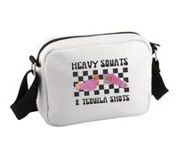 JTOUK Borsa a tracolla per bodybuilding, powerlifting, per squat pesanti e colpi di tequila, personal trainer, per amanti della tequila, Squat pesanti Hkb Eu, 5.91 Inches ×8.27 Inches