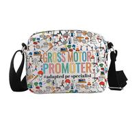 JTOUK Borsa a tracolla per terapia fisica Promotore motore lordo PT regalo terapia fisica laurea merch per terapeuta, Motore lordo Hkb Eu