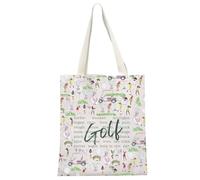 JTOUK Borsa da golf Borsa da golf Regalo per la festa del papà Accessori da golf Regalo per golfisti Uomini Borsa per palline da golf, Golf1 Tote EU