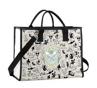 JTOUK Borsa da viaggio per fan del film dei cartoni animati, idea regalo per i fan delle principesse, Tinkerb Lt Eu, 14.96”* 6.7”* 11.81” ,Large