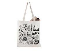 JTOUK Borsa per gli amanti dei videogiochi, questa azione avrà conseguenze, Life is Strange Tote EU, 13.78 inch x 14.96 inch, Large