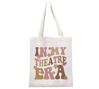 JTOUK Borsa tote per attori e artisti teatrali, regalo teatrale in My Theatre Era Theatre, Theatre Era Tote Eu, 13.78 inch x 15.75 inch, Large