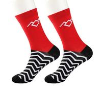 JTOUK Calzini ispirati al programma televisivo, rosso, nero e bianco, con scritta "Welcome to Peaks", per i fan dei classici programmi televisivi, Benvenuto in Peaks EU, One Size Tall