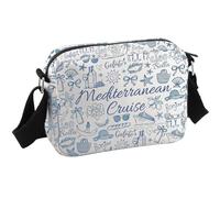 JTOUK Crociera Regalo Viaggio Crociera Addio al nubilato Bomboniere Crociera Mediterraneo Crociera Crossbody Bag Estate Vacanza Regalo, Crociera sul Mediterraneo Hkb Eu, 8.27 Inches × 5.91 Inches ×