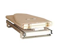 JTPMYFT Questo ASSE da Stiro Pieghevole e Girevole può Essere estratto e riposto all'Interno di Un Armadio, risparmiando Spazio. È Adatto for armadi e mobili.(Khaki)