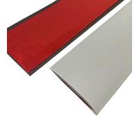 JTPMYFT Strisce di Transizione autoadesive for Pavimenti, Separatori Piatti in Vinile, utilizzati for collegare Le Fessure del Pavimento, Adatti for Fessure comprese tra 1 cm e 2 cm.(Gray,5cm)