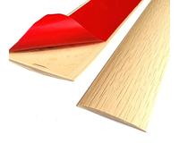 JTPMYFT Strisce di Transizione autoadesive for Pavimenti, Separatori Piatti in Vinile, utilizzati for collegare Le Fessure del Pavimento, Adatti for Fessure comprese tra 1 cm e 2 cm.(Maple,5cm)