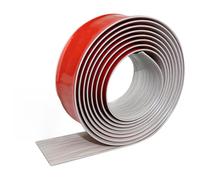 JTPMYFT Strisce di Transizione autoadesive for Pavimenti, Separatori Piatti in Vinile, utilizzati for collegare Le Fessure del Pavimento, Adatti for Fessure tra 1 e 2 cm.(Grey Wood Grain,5cm)