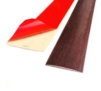 JTPMYFT Strisce di Transizione autoadesive for Pavimenti, Separatori Piatti in Vinile, utilizzati for collegare Le Fessure del Pavimento, Adatti for Fessure comprese tra 1 cm e 2 cm.(Red Oak,4cm)