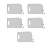 JTQYFI 5 scatole divisori per carte di credito, in plastica, per scatole di carte di plastica, clip per cassetti portatili