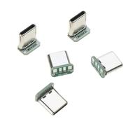 JTQYFI 5pcs Tipo C Plugs Maschio Verticale Patch Board 16Pin Data Band USB C Maschio Verticale Board Connettore Riparazione