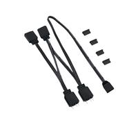 JTQYFI 5V 3Pin 1 Donne Fino a 4 Maschio Argb Splitter Cavo di Estensione Per PC Chassis Case CPU Ventola di Raffreddamento Argb Fan Illuminazione Sincronizzazione