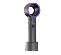 JTQYFI Air Cooling Ventola Ventilatore Da Viaggio Digitale Display Silenziosa Con Grande Batteria Abs Texture