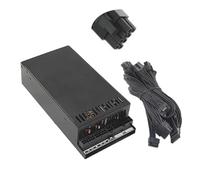 JTQYFI Alimentatore da gioco ad alta efficienza da 700 W, controllo termico compatto 1U e design completamente modulare per PC desktop/server, design salvaspazio per gaming