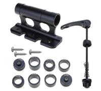 JTQYFI Biciclette Rilascio Rapido Blocco di Montaggio Forcella Della Bicicletta Con Adattatori Auto Portabici Supporto Bici Da Strada Stand Capanno Per La Conservazione