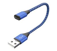 JTQYFI Cavo di espansione USB C tipo C Femmina a USB 2.0 Maschio Extender Trasduttore Trasferimento Dati Adattatore Per Laptop Telefono