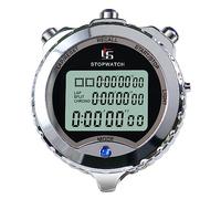 JTQYFI Cronometro sportivo, cronometro digitale professionale con allarme calendario, multi-mano, cronometro per corsa