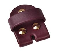 JTQYFI Fibbia in pelle con attacco Keeper Crafting Maintenance, accessorio per cintura da donna, Fibbia Red Brown Pin, Taglia unica