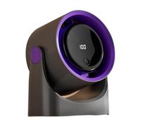 JTQYFI Funzionamento Silenzioso Ventilatore da Parete Costruzione in plastica Display Digitale della Temperatura Forniture Raffreddamento Adatto per Uso Interno Ventilatore Elettrico in ABS