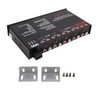 JTQYFI Metallo Automobile Suono Stereo Equalizzatori Facile Installare Adatto Per Regolazione Precisa Frequenza Ottimalmente Sintonizzazione Suono