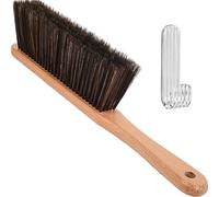 JTQYFI Scopa a Mano con setole morbide e fitte per mobili e Spazzola per spolverare Auto per mobili, Scopa con setole Naturali per redigere