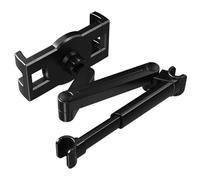 JTQYFI Supporto per tablet per auto, supporto per poggiatesta, supporto telescopico per sedile posteriore, clip per culla, schienale del sedile, supporto per cellulare, braccio lungo, supporto per