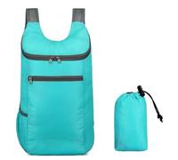JTQYFI Zaino da viaggio Splash Proof per arrampicata all'aperto, arrampicata, campeggio, impermeabile, azzurro
