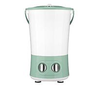 JTRHD Lavatrice portatile Lavatrice pieghevole Lavaggio calzini Secchio lavaggio biancheria intima Mini Mini stoccaggio facile (colore: verde, dimensioni: 32,5 x 32,5 x 50,5 cm)