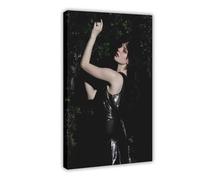 JTRWCQ Esclusiva stampa artistica da parete con 3 poster su tela, motivo: giovane attrice Sophie Thatcher, decorazione artistica da parete per soggiorno e camera da letto, 50 x 75 cm