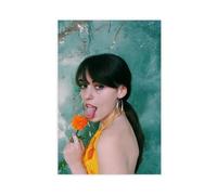 JTRWCQ Poster con ritratto artistico esclusivo della cantante Sasha Alex Sloan, 2 poster su tela, decorazione per camera da letto, ufficio, camera da letto, regalo, 40 x 60 cm