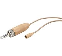 JTS 801CS - Cavo di collegamento jack per microfoni ad archetto, 3,5 mm, colore: Beige