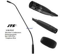 JTS GM-5212 Microfono a condensatore Electret gooseneck Collo d'Oca Lungh 40cm