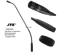 JTS GM-5212 Microfono a condensatore Electret gooseneck Collo d'Oca Lungo 40cm