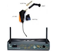 JTS UR-816D + UT-16GT Radiomicrofono UHF per Chitarra e Fiati 626 - 650 MHz