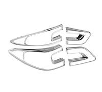 JTSGHRZ Cornice Decorativa per Auto per Renault Kadjar 2015 2016 2017 2018, 4 Pezzi Car Fanale Posteriore Copertura Trim Cornice ABS Accessori Decorazione Styling cromati