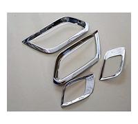 JTSGHRZ Telaio Interno dell'auto per Opel Mokka 2013-2015, Copertura per fendinebbia Posteriore Anteriore in ABS Cromato per Esterno Auto
