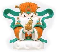 jtsgwop 10 cm/3,9 pollici celeste Dio benedice il popolo originalità PVC gioco da collezione action figure modello personaggio anime giocattoli (benedizione ufficiale del cielo) (colore: arancione)