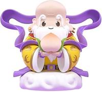 jtsgwop 10 cm/3,9 pollici celeste Dio benedice il popolo originalità PVC gioco da collezione action figure modello personaggio anime giocattoli (benedizione ufficiale del cielo) (colore: arancione)