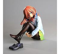 jtsgwop 12 cm The Quintessential Quintuplets Action Figures Collectible Miku Anime Model State, PVC Environmental Protection Materials Suitable for Home Office Desk Decorative Ornaments Toy
