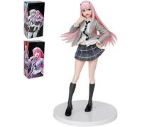 jtsgwop 18 cm Zero Two PVC Collectible Game Action Figure PVC, multicolore