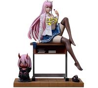 jtsgwop 24 cm, Zero Two PVC Collectible Game Action Figure PVC, multicolore
