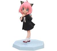 jtsgwop Anya, Yor Forger anime Figure, PVC Cartoon Manga Character Model Statue Collection Cake Topper Desktop Decoration Ornamento (Anya)