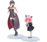 jtsgwop Anya, Yor Forger anime Figure, PVC Cartoon Manga Character Model Statue Collection Cake Topper Desktop Decoration Ornamento (Anya)